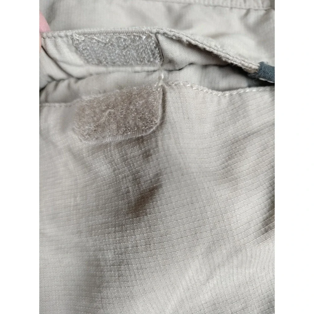 The North Face Horizon Cargo Shorts Men 32 Khaki‎ Tan Nylon Ripstop Hiking Flaws
